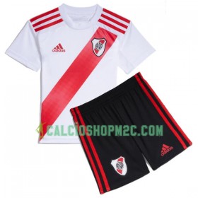 River Plate Bambino Maglia Prima 2019/2020 Manica Corta (+ Pantaloncini)